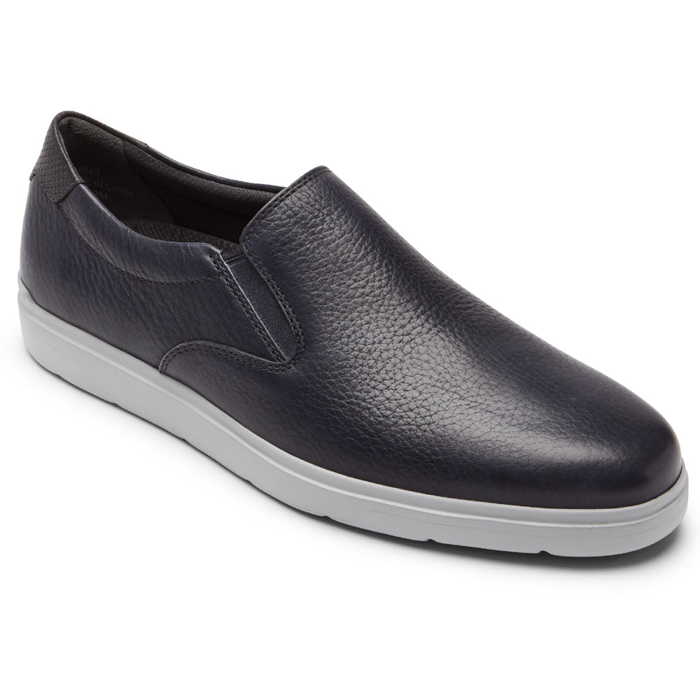 Rockport Singapore Mens Sneakers - Total Motion Lite Slip-On Black - EH5839427